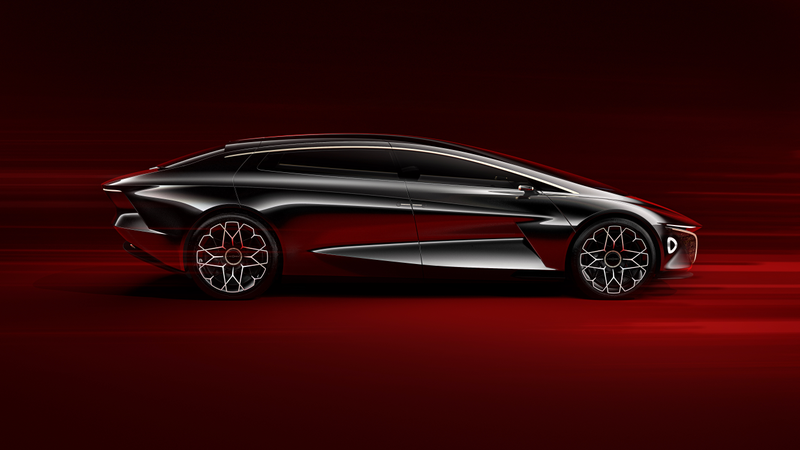 Illustration for article titled The Lagonda Vision Concept Is Aston Martin's Dreamy Luxurious Future